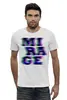 Заказать мужскую футболку в Москве. Футболка базовая Mirage от ganzgunner@mail.ru - готовые дизайны и нанесение принтов.
