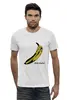 Заказать мужскую футболку в Москве. Футболка базовая Andy banana от Антон Величко - готовые дизайны и нанесение принтов.