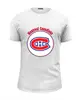 Заказать мужскую футболку в Москве. Футболка базовая Montreal Canadiens от kspsshop - готовые дизайны и нанесение принтов.