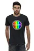 Заказать мужскую футболку в Москве. Футболка базовая Ramones от kolok - готовые дизайны и нанесение принтов.