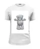 Заказать мужскую футболку в Москве. Футболка базовая Мишка Тедди от vityaz - готовые дизайны и нанесение принтов.