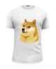 Заказать мужскую футболку в Москве. Футболка базовая DOGE DOGE от Jimmy Flash - готовые дизайны и нанесение принтов.