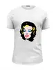 Заказать мужскую футболку в Москве. Футболка базовая Che Guevara- Marilyn Monroe от zen4@bk.ru - готовые дизайны и нанесение принтов.
