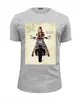 Заказать мужскую футболку в Москве. Футболка базовая Harley Davidson Motogirl от KinoArt - готовые дизайны и нанесение принтов.