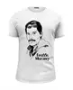 Заказать мужскую футболку в Москве. Футболка базовая Freddie Mercury от balden - готовые дизайны и нанесение принтов.