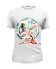 Заказать мужскую футболку в Москве. Футболка базовая Мультфильмы Миядзаки от GeekFox  - готовые дизайны и нанесение принтов.