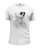 Заказать мужскую футболку в Москве. Футболка базовая Белый Медведь от printik - готовые дизайны и нанесение принтов.