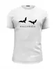 Заказать мужскую футболку в Москве. Футболка базовая "HALLOWEEN" от Abstractiya - готовые дизайны и нанесение принтов.