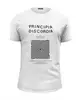 Заказать мужскую футболку в Москве. Футболка базовая Principia Discordia от Bhaskar  - готовые дизайны и нанесение принтов.