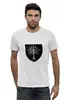 Заказать мужскую футболку в Москве. Футболка базовая Shadow of War от THE_NISE  - готовые дизайны и нанесение принтов.