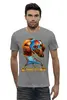 Заказать мужскую футболку в Москве. Футболка базовая Собака супергерой от ПРИНТЫ ПЕЧАТЬ  - готовые дизайны и нанесение принтов.