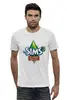 Заказать мужскую футболку в Москве. Футболка базовая Sims 3 от THE_NISE  - готовые дизайны и нанесение принтов.