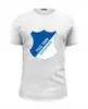 Заказать мужскую футболку в Москве. Футболка базовая Hoffenheim от THE_NISE  - готовые дизайны и нанесение принтов.