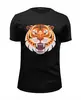 Заказать мужскую футболку в Москве. Футболка базовая Tiger от skynatural - готовые дизайны и нанесение принтов.