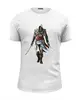 Заказать мужскую футболку в Москве. Футболка базовая Assassin's Creed от sheverdin - готовые дизайны и нанесение принтов.