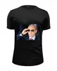 Заказать мужскую футболку в Москве. Футболка базовая Putin от badarma2002@gmail.com - готовые дизайны и нанесение принтов.