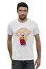 Заказать мужскую футболку в Москве. Футболка базовая Stewie Griffin Fun Mad от nick - готовые дизайны и нанесение принтов.