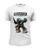 Заказать мужскую футболку в Москве. Футболка базовая Bioshock (logo) от karbafoss - готовые дизайны и нанесение принтов.