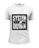 Заказать мужскую футболку в Москве. Футболка базовая System Of A Down от sisandmasis - готовые дизайны и нанесение принтов.