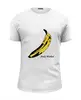 Заказать мужскую футболку в Москве. Футболка базовая Andy banana от Антон Величко - готовые дизайны и нанесение принтов.