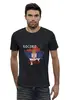Заказать мужскую футболку в Москве. Футболка базовая Косово - Сербия от kseniya86 - готовые дизайны и нанесение принтов.