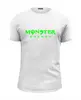 Заказать мужскую футболку в Москве. Футболка базовая Monster Energy от THE_NISE  - готовые дизайны и нанесение принтов.