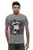 Заказать мужскую футболку в Москве. Футболка базовая  Футбол от T-shirt print  - готовые дизайны и нанесение принтов.