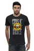 Заказать мужскую футболку в Москве. Футболка базовая Guns N' Roses от Leichenwagen - готовые дизайны и нанесение принтов.