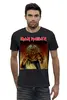 Заказать мужскую футболку в Москве. Футболка базовая Iron Maiden Band от Leichenwagen - готовые дизайны и нанесение принтов.