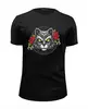 Заказать мужскую футболку в Москве. Футболка базовая ☘ Cat&Roses ☘ от balden - готовые дизайны и нанесение принтов.