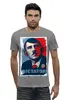 Заказать мужскую футболку в Москве. Футболка базовая Obama Dictator от Leichenwagen - готовые дизайны и нанесение принтов.