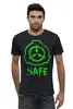 Заказать мужскую футболку в Москве. Футболка базовая SCP, Safe от geekbox - готовые дизайны и нанесение принтов.