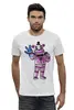 Заказать мужскую футболку в Москве. Футболка базовая Five Nights at Freddy’s от weeert - готовые дизайны и нанесение принтов.