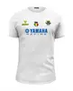 Заказать мужскую футболку в Москве. Футболка базовая Yamaha Racing от Illson Pride - готовые дизайны и нанесение принтов.