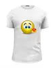 Заказать мужскую футболку в Москве. Футболка базовая "Smiley" от Abstractiya - готовые дизайны и нанесение принтов.