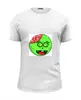 Заказать мужскую футболку в Москве. Футболка базовая зомби и мозги от sergei1807@yahoo.com - готовые дизайны и нанесение принтов.