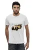 Заказать мужскую футболку в Москве. Футболка базовая Ретроавтомобили 6 от Виктор Гришин - готовые дизайны и нанесение принтов.
