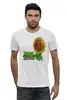 Заказать мужскую футболку в Москве. Футболка базовая plants vs zombies от cesare - готовые дизайны и нанесение принтов.