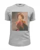 Заказать мужскую футболку в Москве. Футболка базовая Gina Lollobrigida от KinoArt - готовые дизайны и нанесение принтов.
