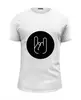 Заказать мужскую футболку в Москве. Футболка базовая Иконка с жестом "Рок-н-ролл" от Metronomy - готовые дизайны и нанесение принтов.