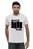 Заказать мужскую футболку в Москве. Футболка базовая Blck Flag от print_not_dead - готовые дизайны и нанесение принтов.