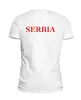Заказать мужскую футболку в Москве. Футболка базовая Serbia от Illson Pride - готовые дизайны и нанесение принтов.