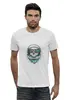 Заказать мужскую футболку в Москве. Футболка базовая Spaceman от Alex Remington - готовые дизайны и нанесение принтов.