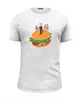 Заказать мужскую футболку в Москве. Футболка базовая burger от Денис Савин - готовые дизайны и нанесение принтов.