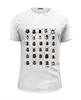 Заказать мужскую футболку в Москве. Футболка базовая Beetles 1 от vophka - готовые дизайны и нанесение принтов.