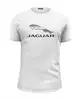 Заказать мужскую футболку в Москве. Футболка базовая JAGUAR  от DESIGNER   - готовые дизайны и нанесение принтов.