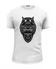 Заказать мужскую футболку в Москве. Футболка базовая Сова (Owl) от trugift - готовые дизайны и нанесение принтов.