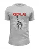 Заказать мужскую футболку в Москве. Футболка базовая Red Flag от OEX design - готовые дизайны и нанесение принтов.