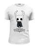 Заказать мужскую футболку в Москве. Футболка базовая Hollow Knight от geekbox - готовые дизайны и нанесение принтов.