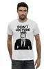 Заказать мужскую футболку в Москве. Футболка базовая Don't lecture me! Lavrov от Design Ministry - готовые дизайны и нанесение принтов.